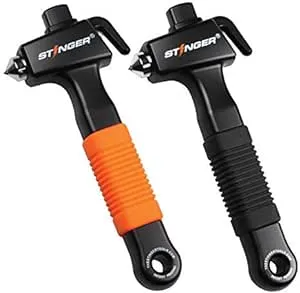 Stinger Super Duty Car Emergency Escape Hammer (2 pcs Bundle Deal)