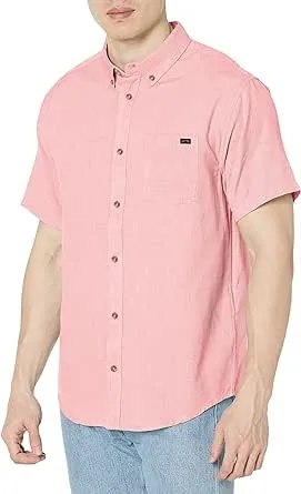 Billabong Men's Classic Sundays Woven Short Sleeve Shirt