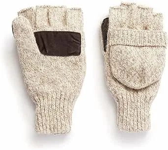 Hot Shot Insulated Ragg Wool Pop-Top Mitten