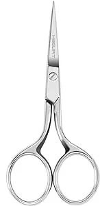 HAGUPIT Small Precision Embroidery Scissors, 4 inch Forged Stainless Steel Sharp ...