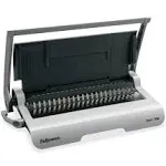 Fellowes Star+ Comb Binding Machine, 150 Sheet Capacity, White/Black (5006501)