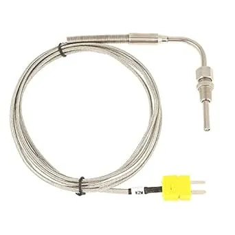 EGT Thermocouple for Exhaust Gas Temp Probe with Exposed Tip & Connector K Type