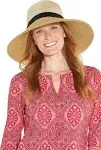 Coolibar UPF 50+ Women&#039;s Shannon Wide Brim Beach Hat