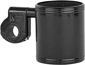 Motorcycle Cup Holder - Kruzer Kaddy - Black Metal Color