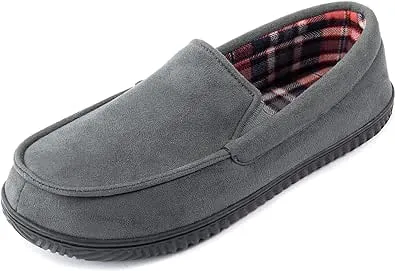 RockDove Men's Alexander Flannel Lined Loafer Slipper