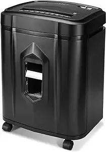 Aurora AU1645XA 16-Sheet Cross-Cut Paper and CD/Credit Card Shredder/5-Gallon Pullout Basket/ 30 Minutes Run Time