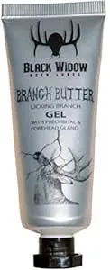 Black Widow Deer Lures Branch Butter Licking Branch Gel 1.5oz Tube