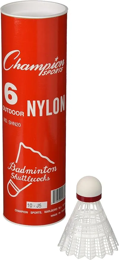 Champion SportsNylon Indoor Shuttlecock