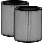 2 Pack JF100 Air Filter for Compatible With JF100 Air-Purifier Filter, 3-in-1 Pr