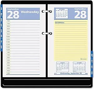 At-A-GLANCE QuickNotes Desk Calendar Refill