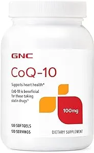 GNC CoQ-10 100mg | Supports Heart Health | 120 Count