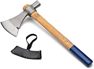 Kings County Tools Camping Tools | Pickaroon, Hatchet or Axe | German Drop Forged Blade | Lightweight and Easy to Carry | Hickory Handle