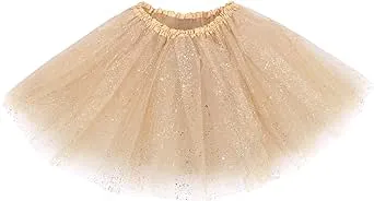 Simplicity Women's Adult Classic Elastic 3 or 4 Layered Tulle Tutu Skirt