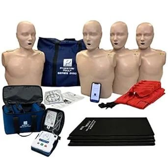 MCR Medical Prestan CPR Adult Manikin 4-Pack