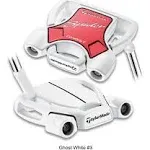 Taylor Made Spider Ghost White Putter (Mallet, Small Slant) 2024 NEW