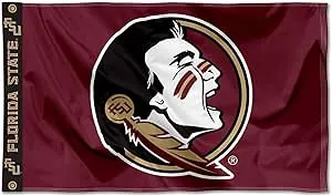 Florida State FSU Noles Printed Header 3x5 Foot Premium Flag