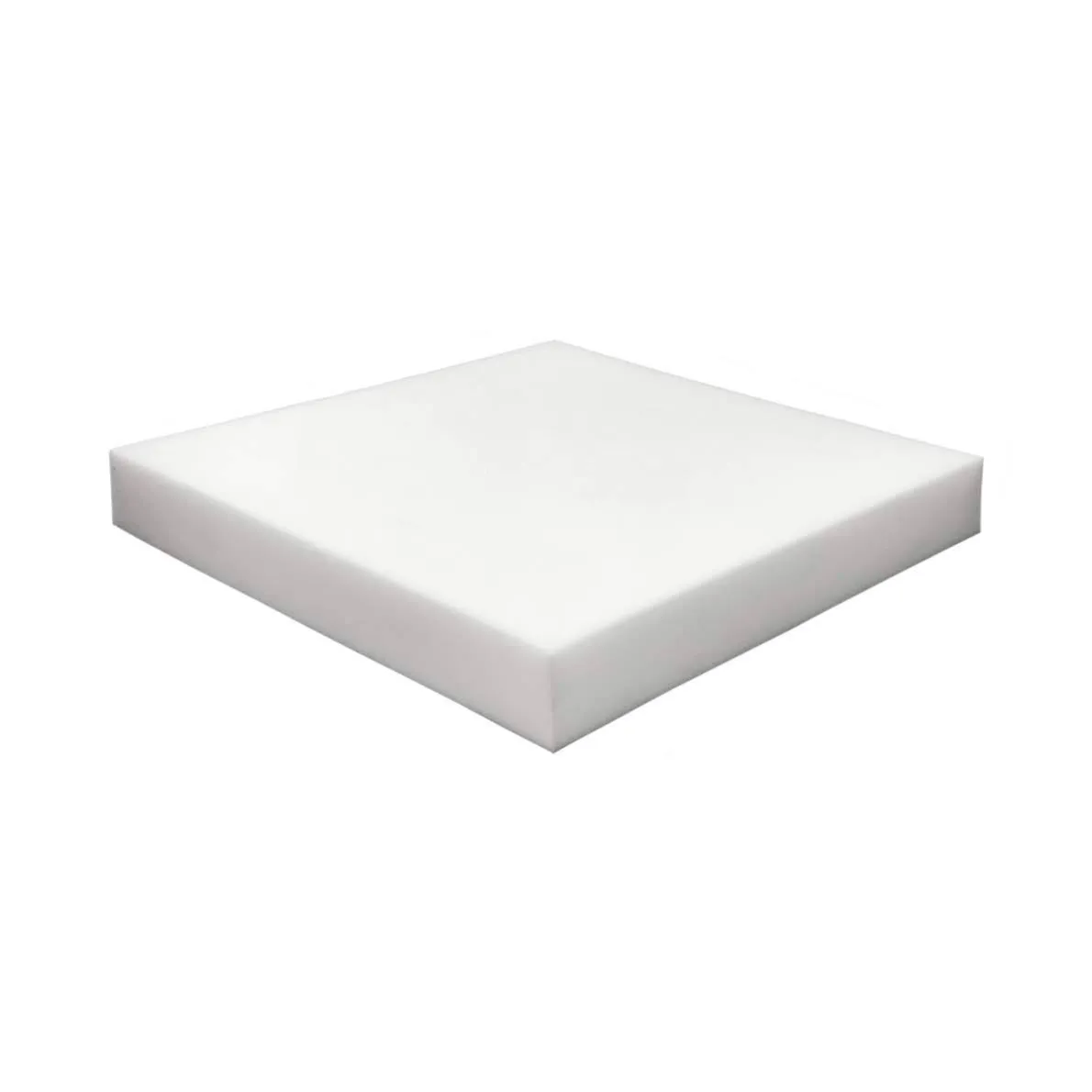 (1-Pack) 2&#034; x 18&#034; x 18&#034; HD Upholstery Foam High Density Foam (Chair Cushion S...