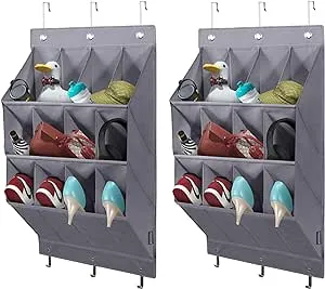 Sto Sto 2 Pack Over The Door Shoe Organizer