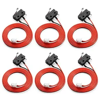 Genmitsu 6 x Micro Limit Switch with 2 Pin Cable (1m) for 3020-PRO MAX