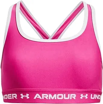 Under Armour - Girls Crossback Mid Solid Bra