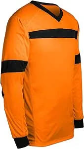 Champro Keeper Soccer Goalie Jersey - Adult (Neon Green,Black, S)