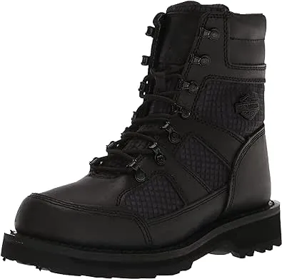 Harley-Davidson Men's Lensfield 7" Motorcycle Boots in Black | Size: 12 | D93771