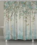 Laural Home Dream Forest Shower Curtain, Gray/Blue