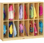 Jonti-Craft Locker Twin Trim, 2, Wood