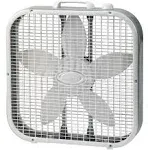 Lasko B20200 20in White Box Fan