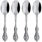 Oneida Michelangelo Fine Flatware Teaspoons, Set of 4