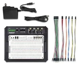 Digilent 471-037 - Analog Discovery Studio: A Portable Circuits Laboratory for Every Student with Probes and Case