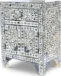 Steve Silver Fowler 1 Drawer Accent Chest in Lilac Gray