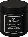 Brilliant Silver Dip Cleaner, Black 8 oz