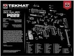 TekMat Sig Sauer P229 Cleaning Mat