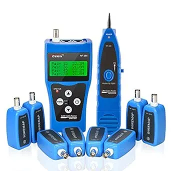 Factory Price Noyafa NF-388 Wire Fault Locator Network Cable Tester with 8 Remotes