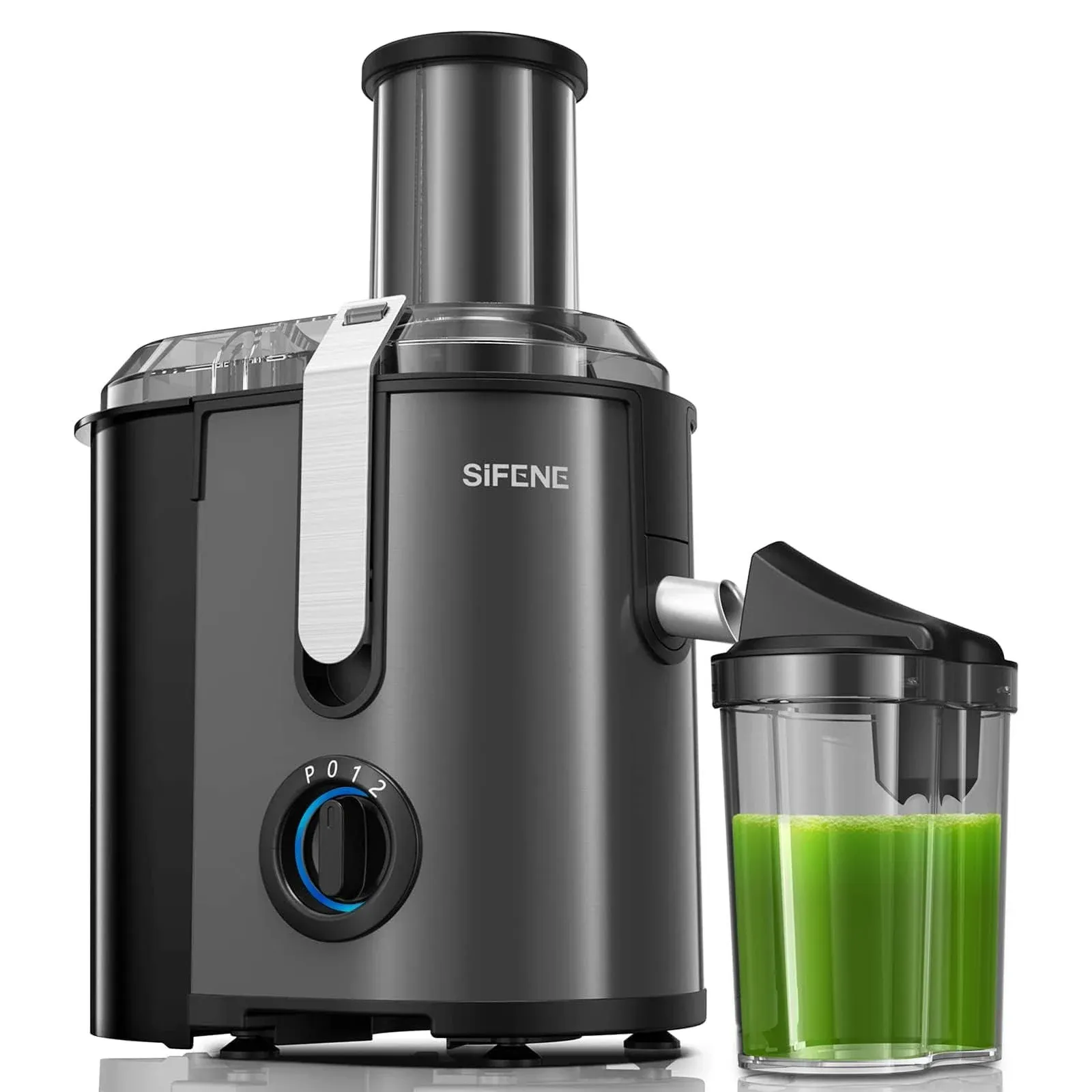 Powerful 800W Juicer Extractor Machine, SiFENE Centrifugal Juicer, Fast Juici...