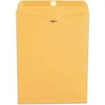 Universal Kraft Clasp Envelope, 28 lb Bond Weight Kraft, #97, Square Flap, Clasp/Gummed Closure, 10 x 13, Brown Kraft, 100/Box