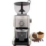 Bonne Conical Burr Coffee Grinder w/ 16 Grind Settings, Stainless Steel