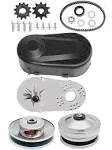 VEVOR 3/4&#034; Clutch Go Kart Torque Converter 10t12t Complete Cvt Combo 30 Series