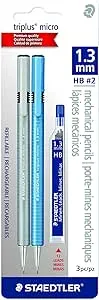 Staedtler-mars 77413SBKA6 Triplus Mechanical Pencil