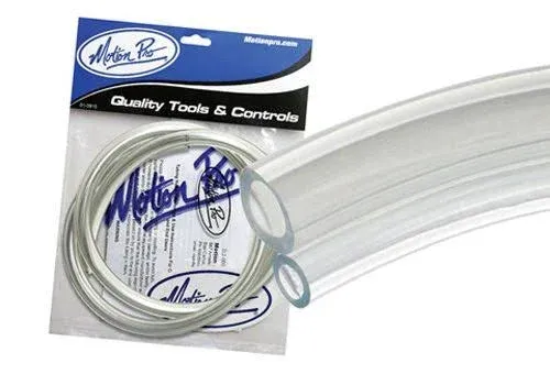 Motion Pro 12-0066 Mp Clear PVC Fuel Line, 3/8 IDX 3 ft