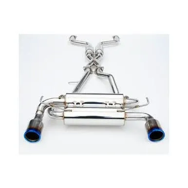 Invidia 09+ 370Z Gemini Rolled Titanium Tip Cat-back Exhaust