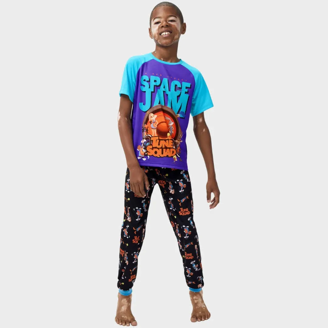 Space Jam Boys' Pajamas Bugs Bunny