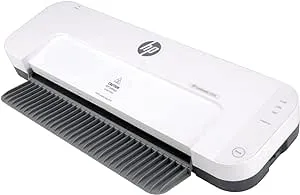 HP - Hot & Cold Laminator Machine, 12.9-Inch Thermal Laminator with 2 Rollers, Ideal for Photos & Documents