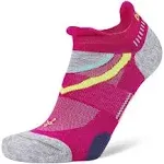 Balega UltraGlide No Show Socks Electric Pink/Midgrey / Small