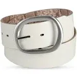 Calvin Klein Women's Reversible Oversized Statement Buckle Belt