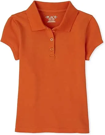 The Children's Place Girls' Uniform Pique Polo