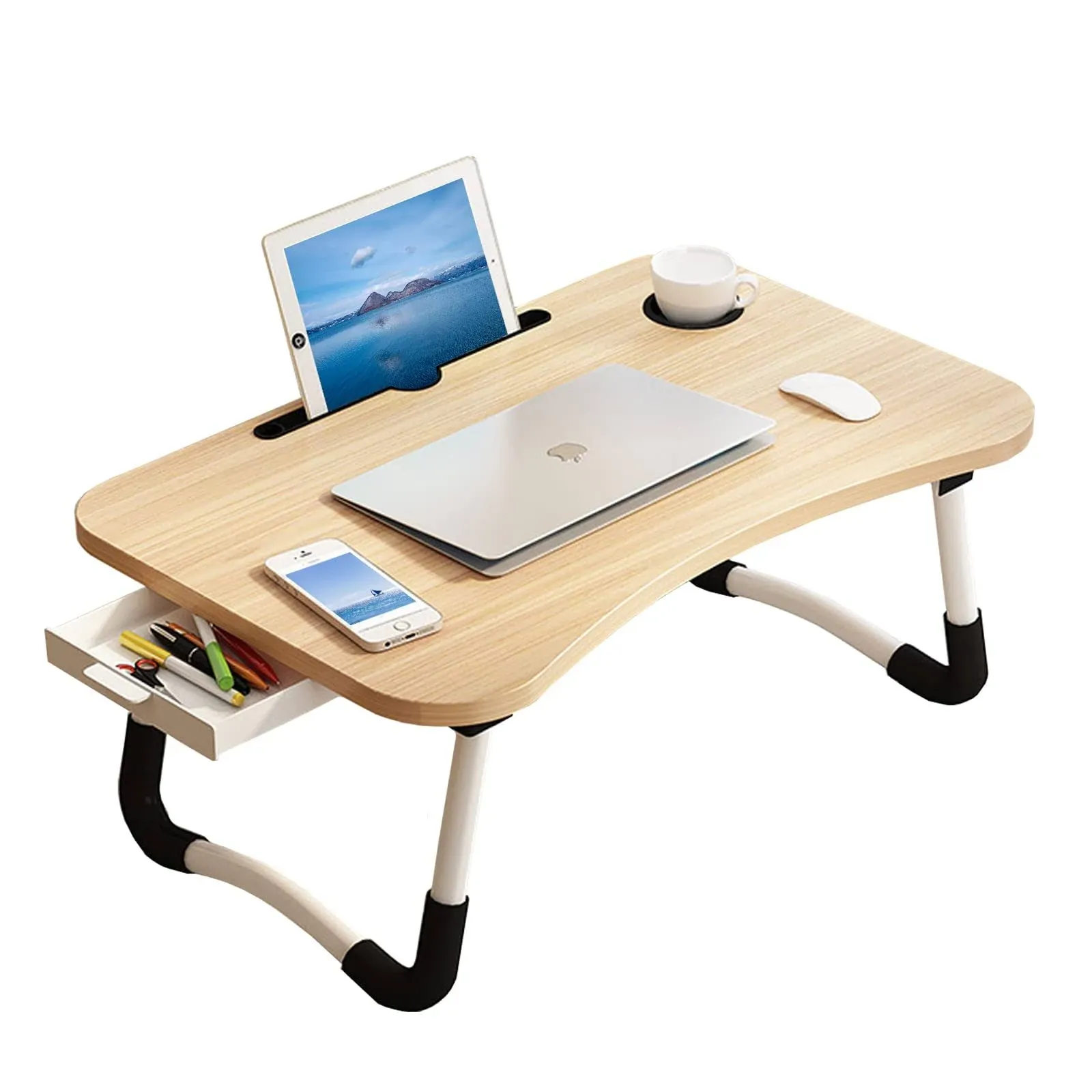 Portable Foldable Laptop Tray Table Multifunctional Laptop Bed Desk Usb Charge Port Cup Holder Bed Wheel Desk Table - Buy Portable Foldable Laptop Tray Table Multifunctional Laptop
bed Desk Usb Charge Port Cup Holder Bed
wheel Desk Table Product on Ali