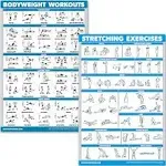 QuickFit Bodyweight Workout Exercise Poster