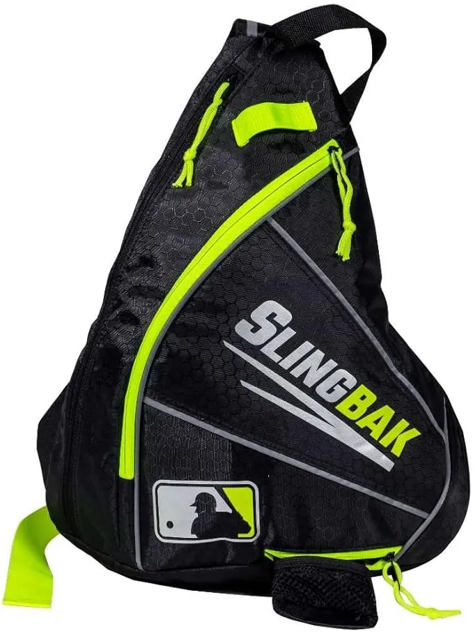 Franklin Sports MLB Slingbak Compact Baseball Bag – Youth and T-Ball Equipment Carry Bag